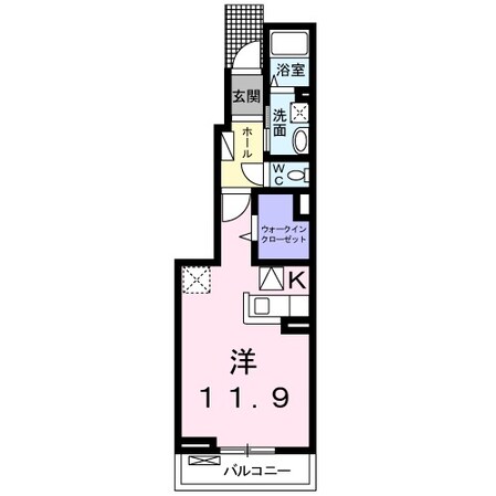 南日永駅 徒歩18分 1階の物件間取画像